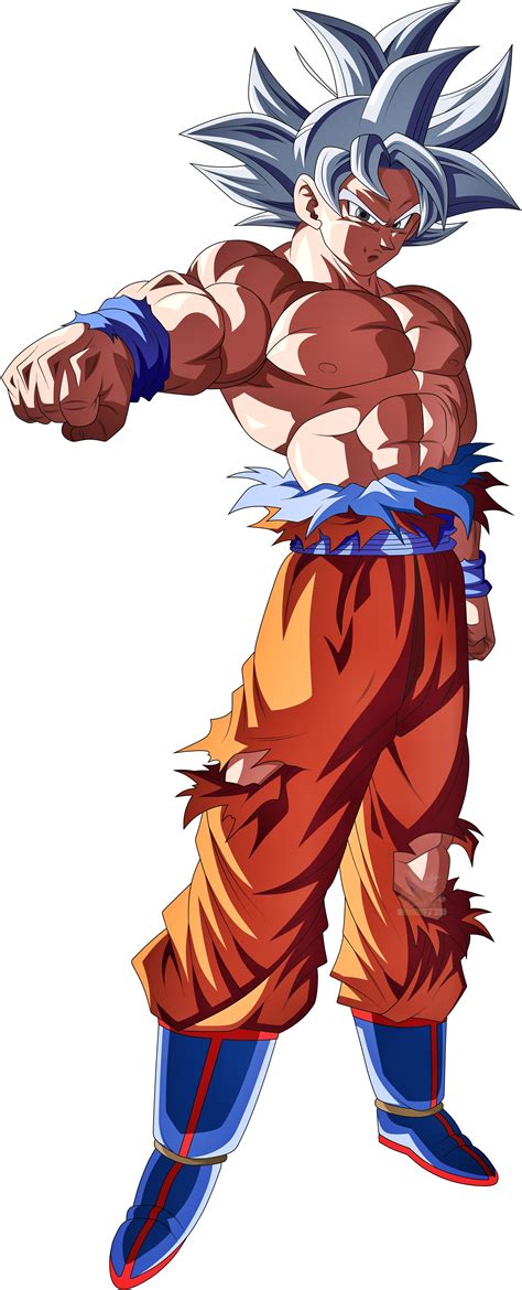 Goku Ultra Instinto Dominado Universo Dragon Ball Art Goku