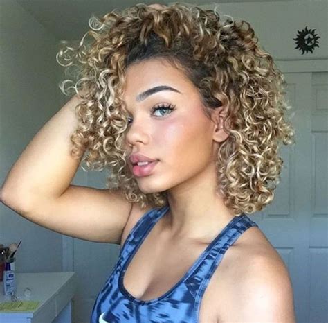 Pin By Stylehair On Stylehairs Curly Hair Styles Naturally Highlights Curly Hair Blonde