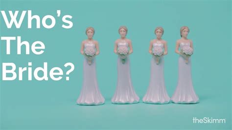 Engagement band before the wedding, and a wedding ring during the ceremony. Why wedding rings go on your left hand | theSkimm - YouTube