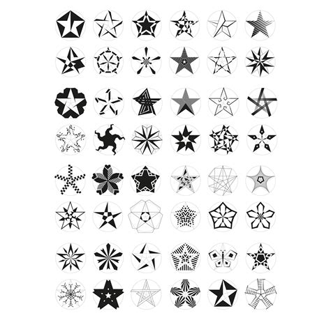 Five Pointed Star Symbol Design On Behance