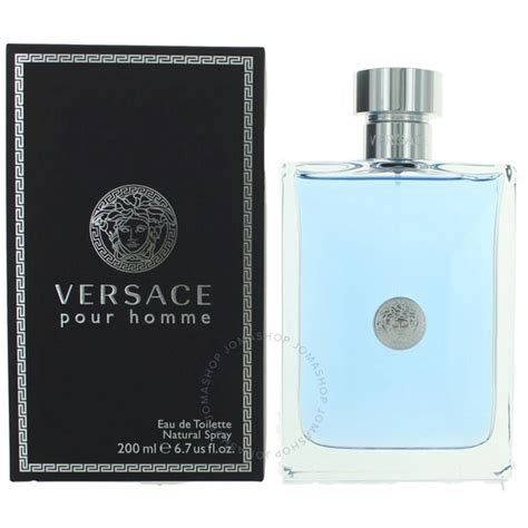 Versace Signature Homme Versace Edt Spray Blue Silver 67 Oz M