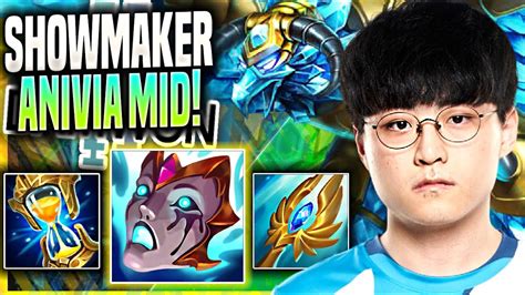 SHOWMAKER TRIES ANIVIA WITH NEW ITEMS DWG ShowMaker Plays Anivia Mid