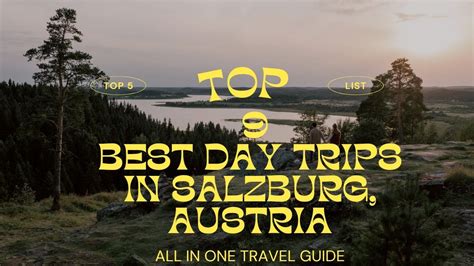 Top 9 Best Day Trips From Salzburg Austria Youtube