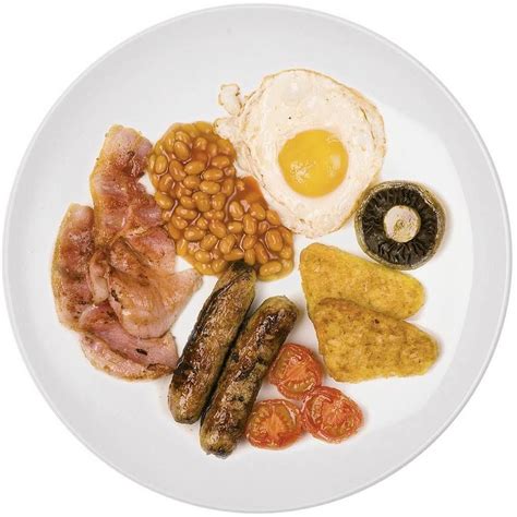 Full English Breakfast Plate By Myhaus Full English Breakfast