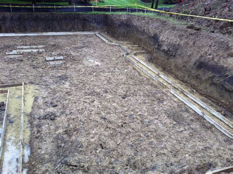 Basement Footers Have Been Placed The Martins New Home Build