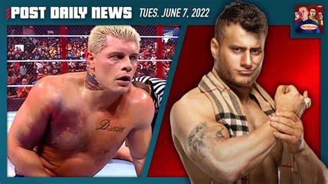 Cody Rhodes Surgery Mjf Aew Update Post News 67 Post Wrestling