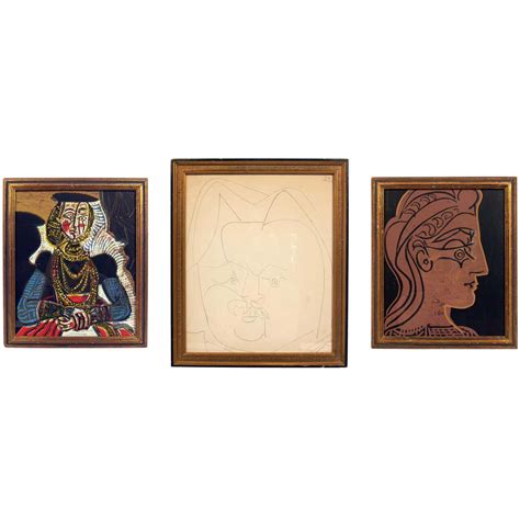 Selection Of Pablo Picasso Portrait Lithographs At 1stdibs
