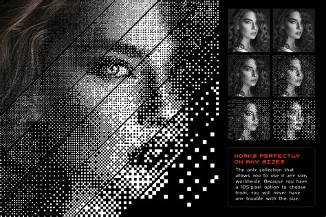Convert Image Into A Bitmap In Photoshop Bitmapper Action Hyperpix