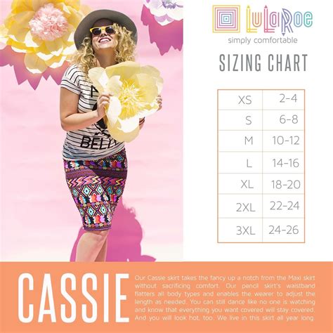 Pin by Lisa Fuller on LuLaRoe Size Charts | Cassie skirt lularoe, Cassie skirt, Lularoe cassie ...