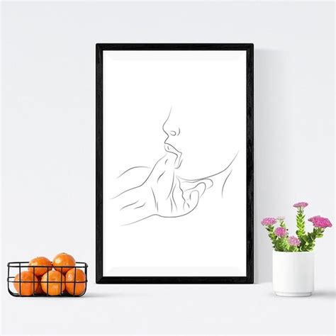 Blow Job Line Art Etsy