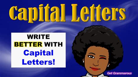 Capital Letters How To Use Capital Letters Youtube
