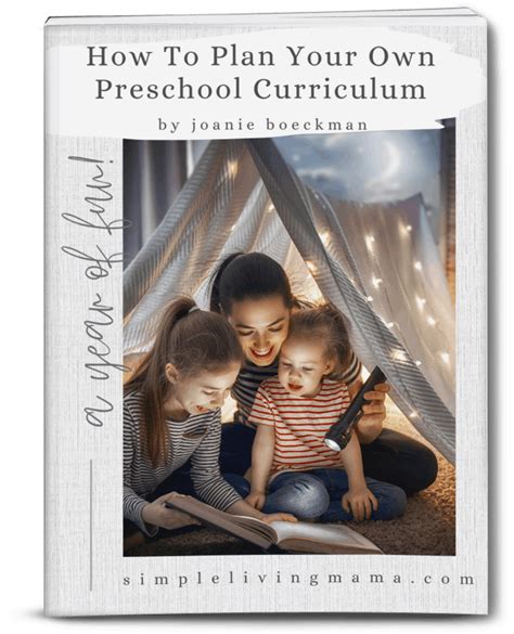 Preschool Lesson Plans Based On Books Simple Living Mama