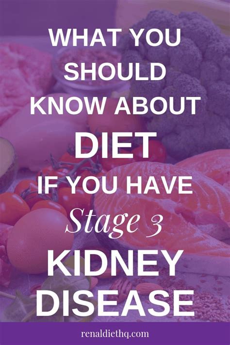 We are vaccinating patients ages 12+. The Importance of Diet for Stage 3 Kidney Disease | Kidney