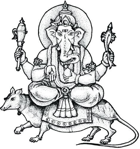 Hindu God Coloring Coloring Pages