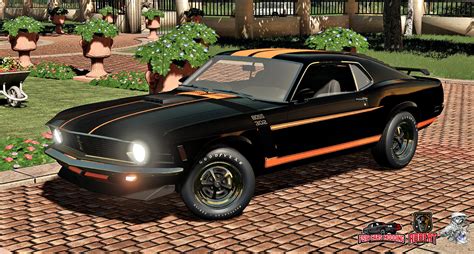 Ford Mustang Boss 302 V10 Fs19 Landwirtschafts Simulator 19 Mods