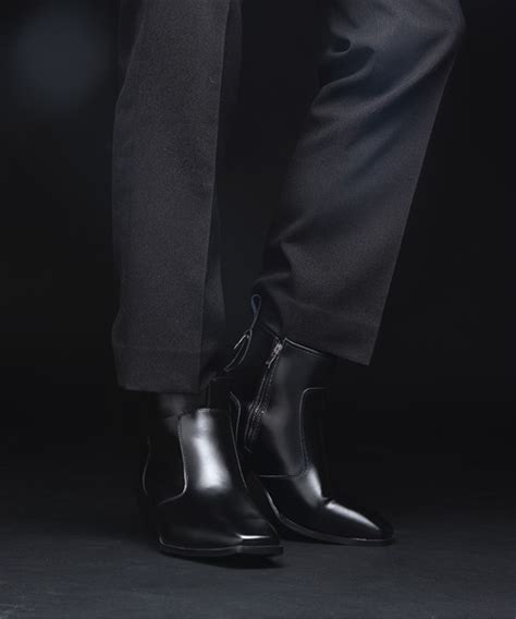 Adrer（アドラー）の「high Sole Leather Heel Bootsハイソールレザーヒールブーツ（ブーツ）」 Wear
