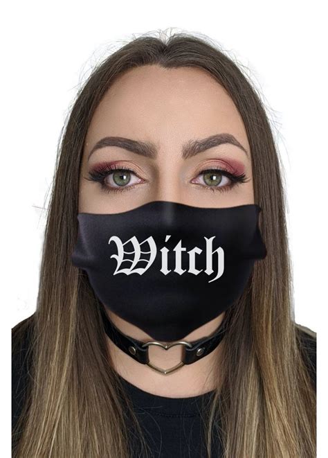 Twisted Apparel Witch Face Mask Attitude Clothing
