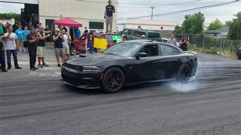 Hellcat Charger Burnout Youtube