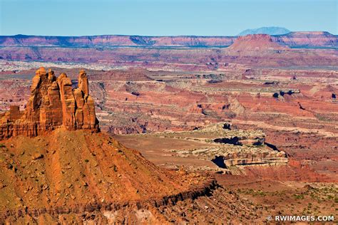 Framed Photo Print Of Grand View Point Overlook Canyonlands National
