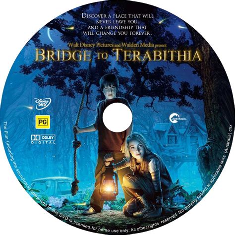 Bridge To Terabithia 2007 Ws R1 Dvd Covers And Labels