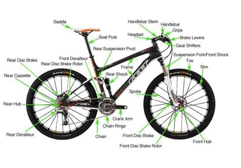 Just Sharing: Anatomy of Mountain Bike Parts & Components (With images