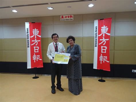 Get quick answers from cold pressed daily sdn bhd staff and past visitors. cheque presentation ceremony by Oriental Daily News Sdn ...