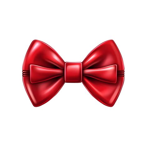 Red Bow Tie Clipart Illustration Ai Generated 25246326 Png