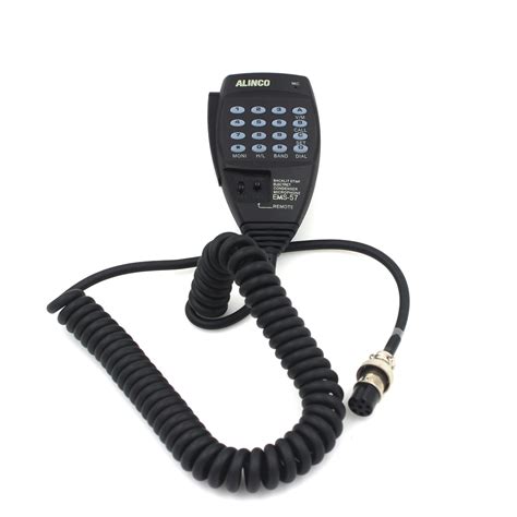 Alinco Ems 57 Dtmf Speaker Microphone 8 Pin For Mobile Radio Dx Sr8t Dx