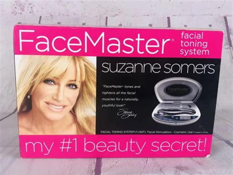 Suzanne Somers Facemaster Platinum Facial Toning System Free Fast