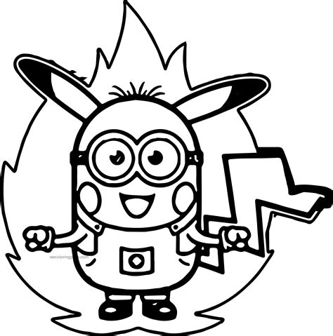 Minion Coloring Pages Free Download On Clipartmag