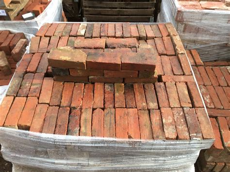 Handmade Mixed Red Brick Authentic Reclamation