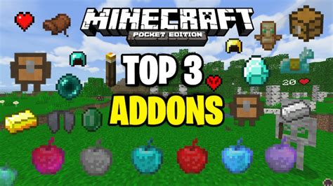 Top 3 Mods Addons Para Minecraft Pe 116 Addons Para