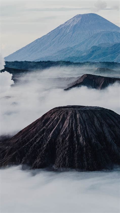 X X Mount Bromo Volcano Nature Hd Indonesia World For Iphone