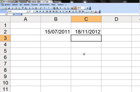 Formula Para Sacar Diferencia De Fechas En Excel Esta Diferencia