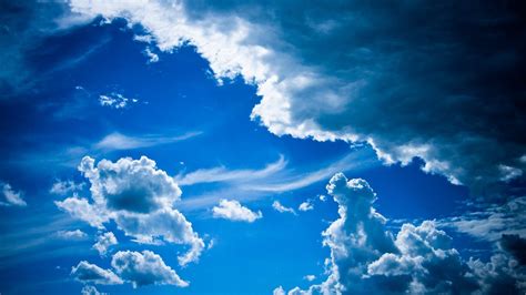 Blue Sky Nature Sky Clouds HD Wallpaper Wallpaper Flare