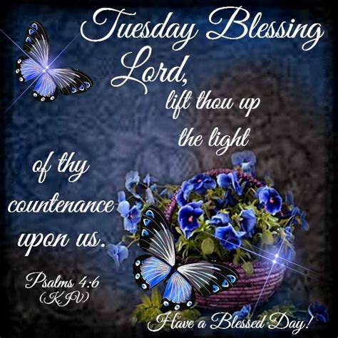 Tuesday Blessing Psalms 46 Have A Blessed Day Morning Blessings