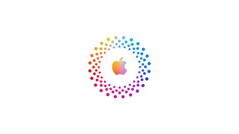 Apple Logo White Background 4k 8k 6690e Wallpaper