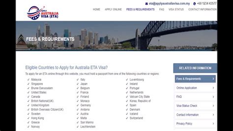 It provides authorization to travel to australia. https://www.applyaustraliavisa.com.my is the best ...