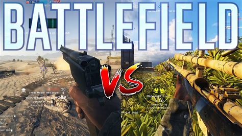 Battlefield 1 Versus Battlefield 5 Battlefield Top Plays Youtube