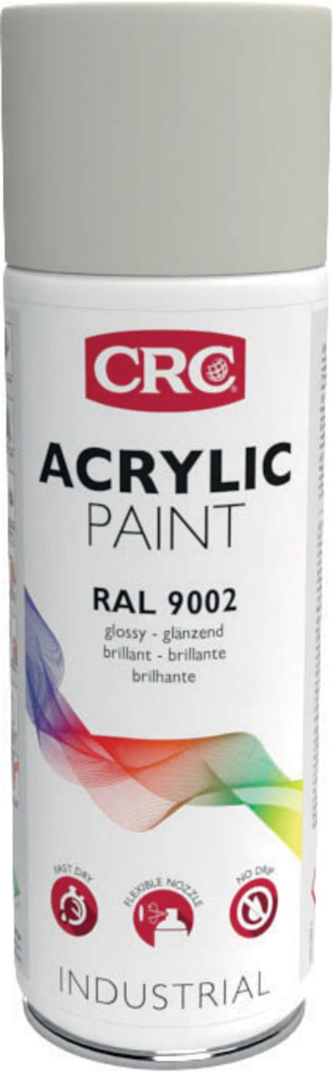 Crc Crc Ml Ral Grey White Gloss Spray Paint