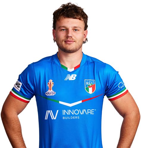 Official Rugby League World Cup Profile Of Luca Moretti For Italy