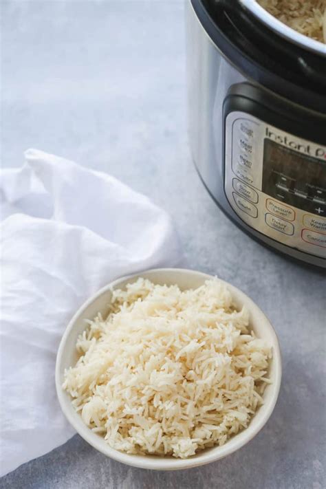 Perfectly Cooked Instant Pot Basmati Rice Little Sunny Kitchen