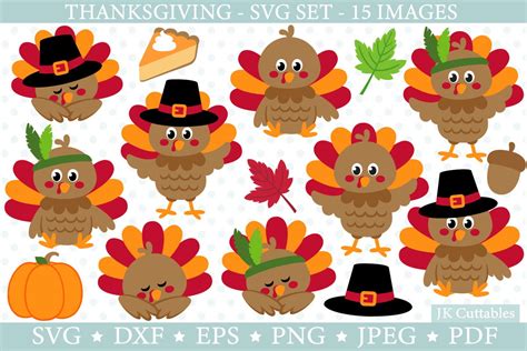 Thanksgiving SVG cut files for crafters | Turkey svg | Fall (703819