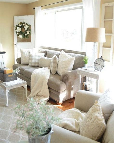 40 Cozy Modern Farmhouse Apartment Living Room Decorating Ideas