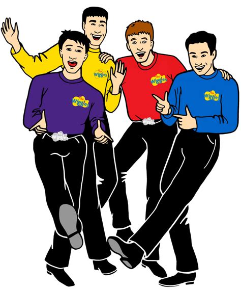 The Cartoon Wiggles Are Dancing By Maxamizerblake On Deviantart