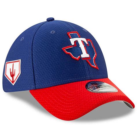 Mens Texas Rangers New Era Blue 2019 Spring Training 39thirty Fitted