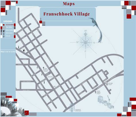 Franschhoek Village Map