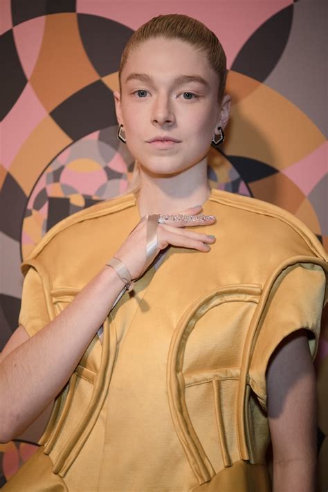 Hunter Schafer Wore A Bedazzled Finger At A Globes Party Popsugar