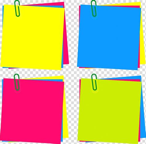 Assorted Color Sticky Note Lot Illustration Post It Note Paper Sticker