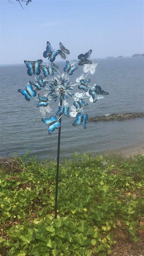 Butterfly Wind Spinner For Lawn And Garden Decor Wind Spinners